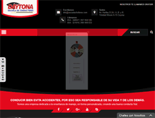 Tablet Screenshot of escuelachoferes.com
